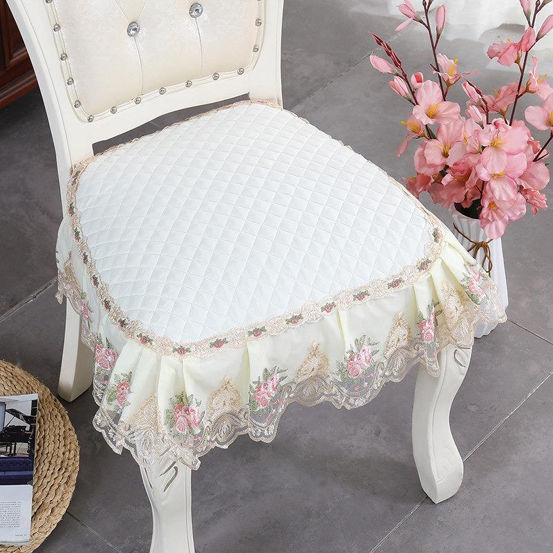 48x52cm Household Seat Cushion European Style Dining Stool Cover Four Season Universal Modern Minimalist Fabric Wear Resistant Protective Cover