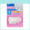 Shower Curtain Hooks 8 Pack Pp Material Gourdshaped Curtain Rings For Bathroom Accessories