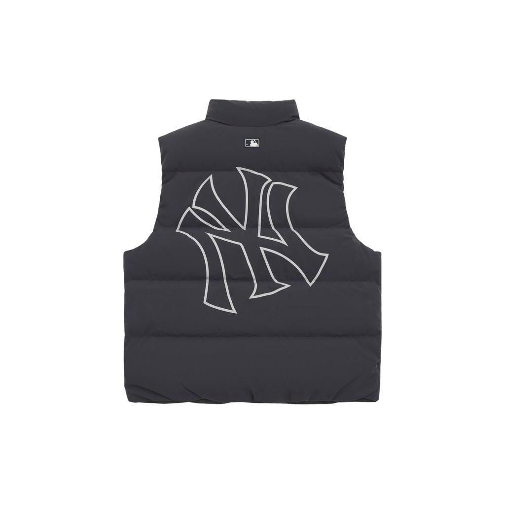 MLB New York Yankees Serie Base Vestibilità Larga Colore Unico Comodo alla Moda Casual Stampato Logo Grande Piumino Vest Unisex Gilet 3ADVB0146-50CGS