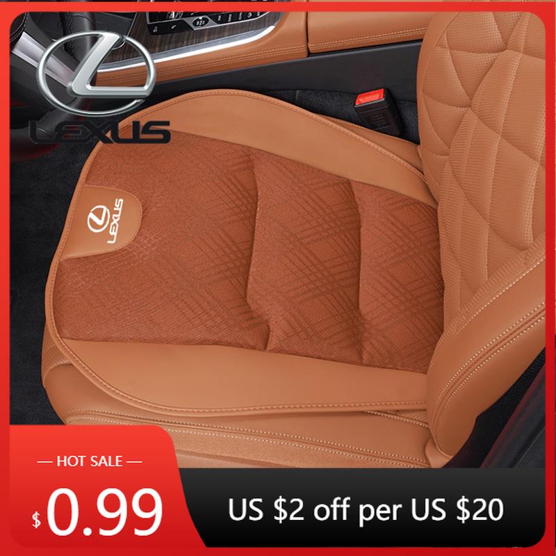 CCBZG1 Interior Stickers Car Soft Cushion Ice Silk Seat Cover Cushioning For Lexus F-SPORT ES RX NX LS UX LM LX GX LC RZ IS CT GS RC HS