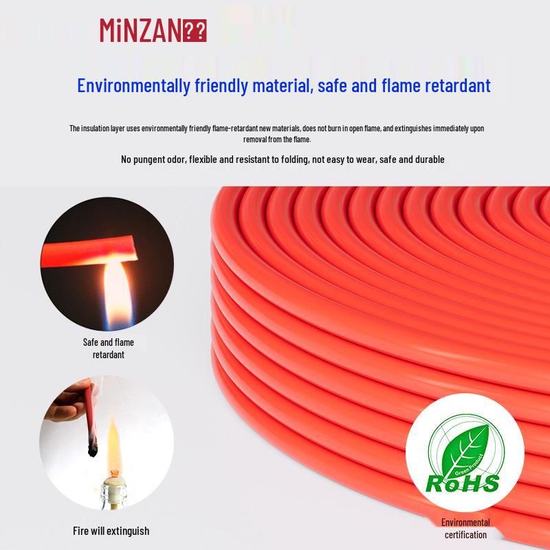 National Standard BVR Copper Core Multi-Strand Flexible Wire - 2.5/4/6 sq mm, Sheathed BV Flexible Household Power Cord