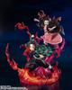 TAMASHII NATIONS FiguartsZERO Demon Kimetsu no Yaiba Nezuko Kamado Blood Demon Art 240mm Painted Complete Figure BAS61514 Slayer Approx. PVC/ABS