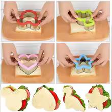 Sandwich-Ausstecher für Kinder Kinder Herz Stern Mickey Brot Toast Mittagessen Bento Box Essen Keks Sandwich Maker Formen Küchenwerkzeuge