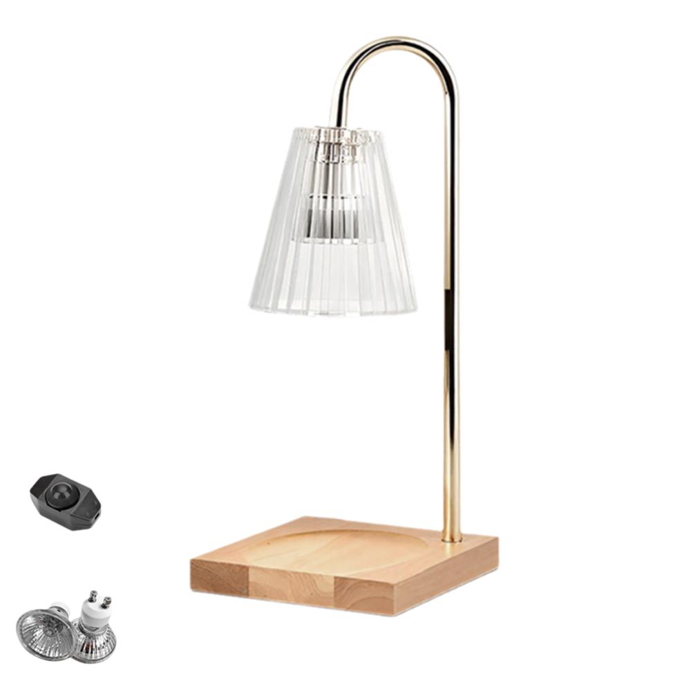 Creative LED Aromatherapy Lamp Adjustable Brightness Plug-In Table Lamp with 2 Light Bulb Home Decoration Night Light Bedroom