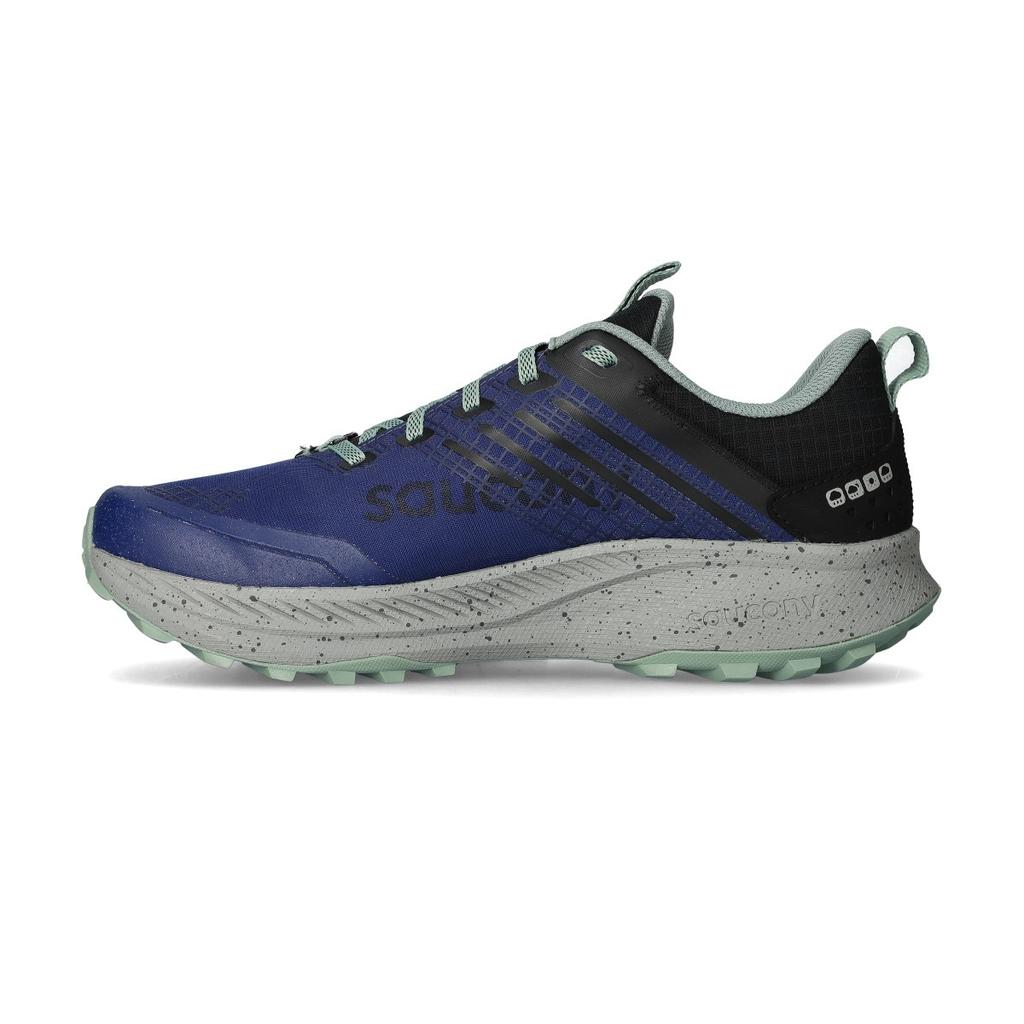 Saucony Ride TR2 GTX trail running shoes waterproof Blue/Gray