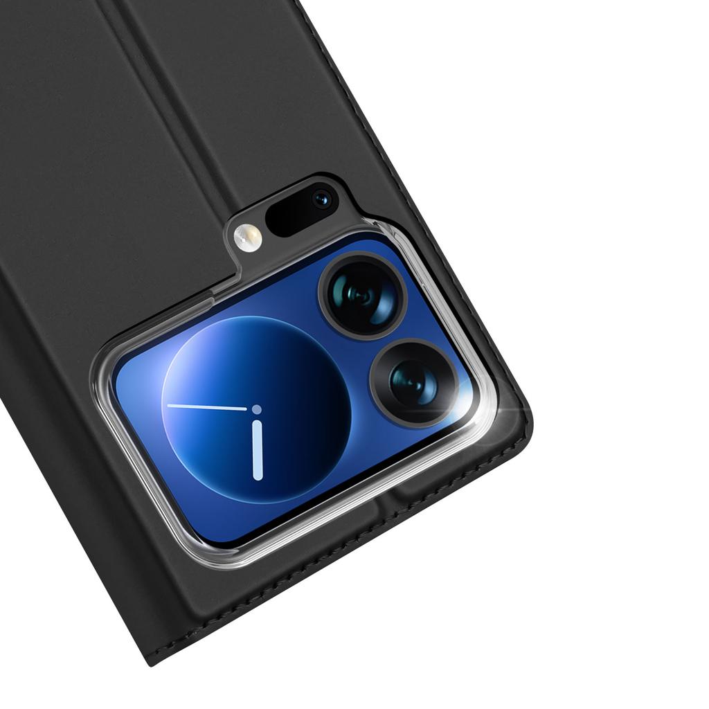 For Xiaomi 17 Pro Case DUX DUCIS Skin Pro Series Leather Stand Cover Card Holder