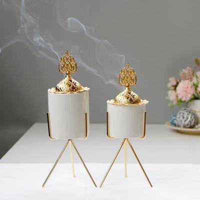 1 stuks Nordic Style Mode Keramische Wierookbrander Standaard Backflow Wierookbrander Huisgeur Standaard Aroma Brander Creatieve Decoratie