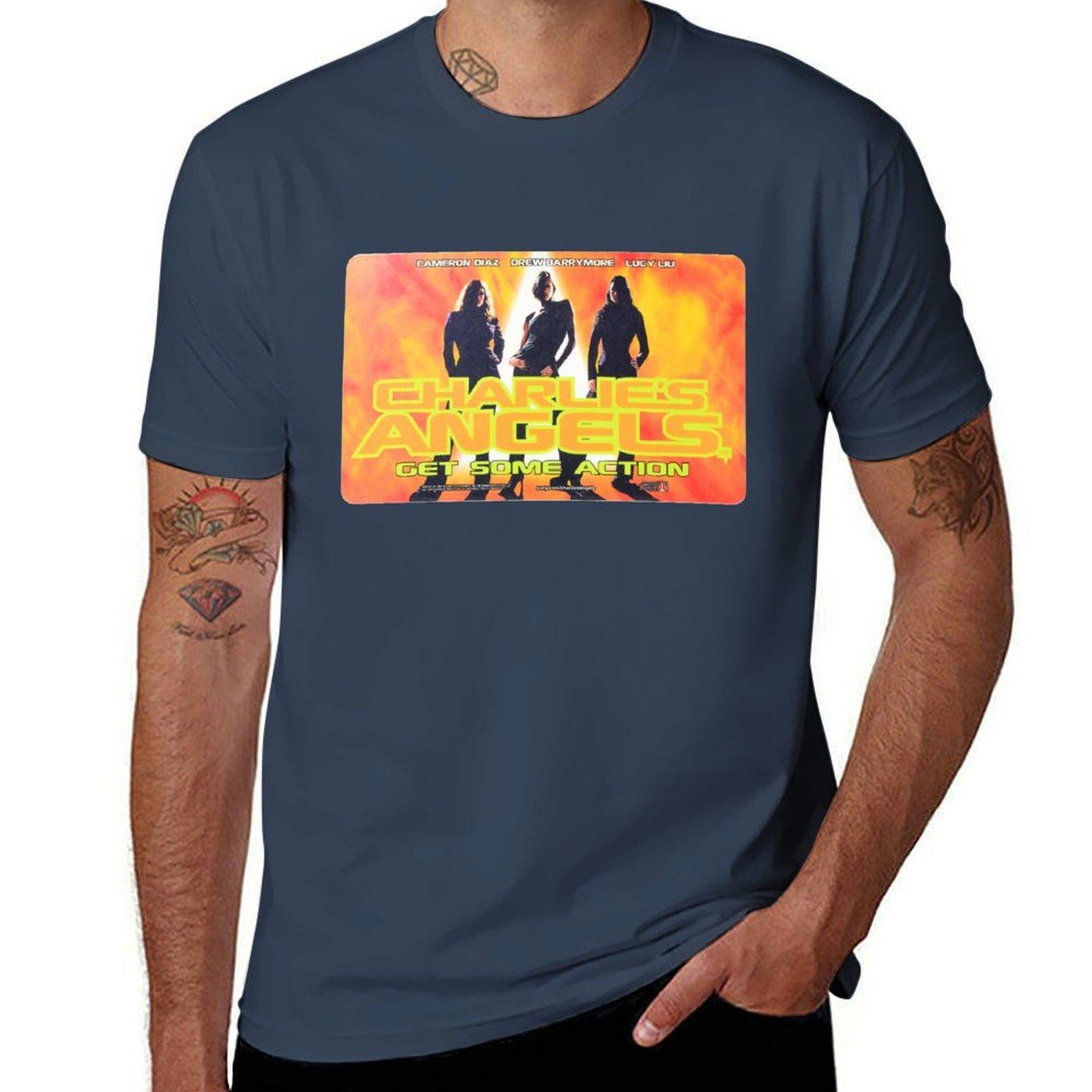 CHARLIES ANGELS (2000) 2 Handbill Art Capturing the Essence of a Timeless Film TShirt t shirt Unisex cotton TShirt S