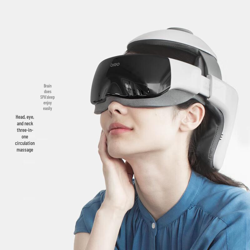 Breo iDream3s Head and Eye Massager Helmet