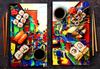 GLASS CUTTING BOARD 2x 30x52 PICTURE
