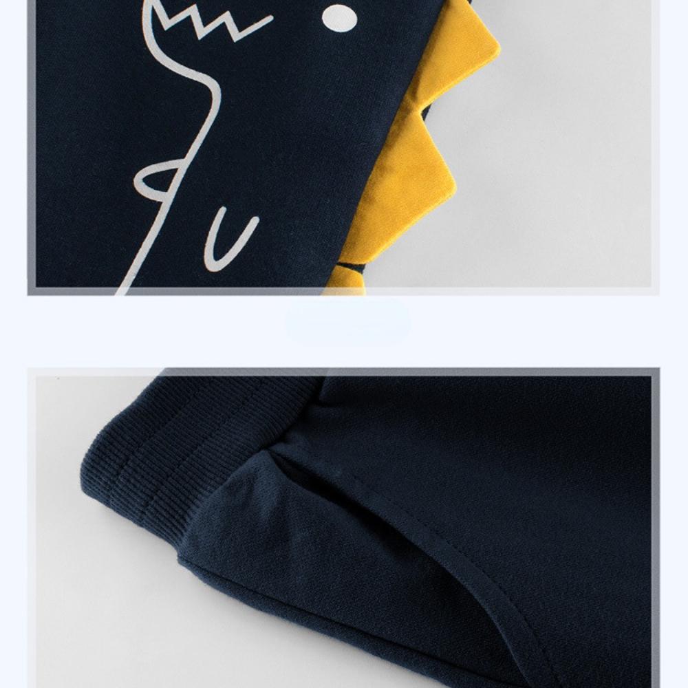 Brand Crawler High Quality Children Crawler Son Boys' Track Pants Cartoon Dinosaur Babies' Trousers