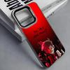 H-Hazbin H-Hotel Alastor Phone Case For iPhone 17, 16,15,14,13,12,11 Plus,Pro Max, Colorful Silver Funda Cover