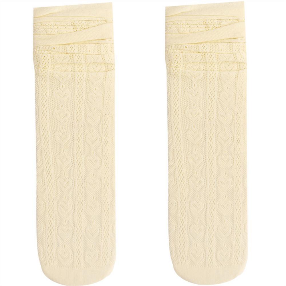 Japanese Jk Calf Socks Women's Ins Tide Summer Thin Stockings Love Lace Lolita Sexy Mesh Socks Women