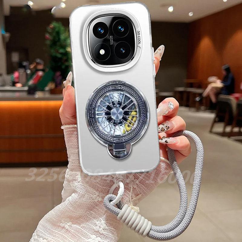 

Новый магнитный чехол-шнурок для телефона для Xiaomi Poco X7 M6 M7 C75 C65 X6 X5 F6 F5 X3 F3 F7 Pro с ремешком Magsafe, матовая твердая накладка Poco C75 белый