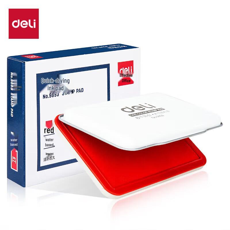 Deli Large Quick-Dry Ink Pad