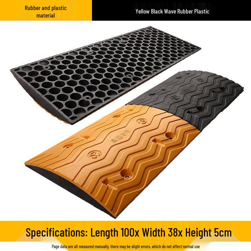 Brangdy Rubber Speed Bump One Size
