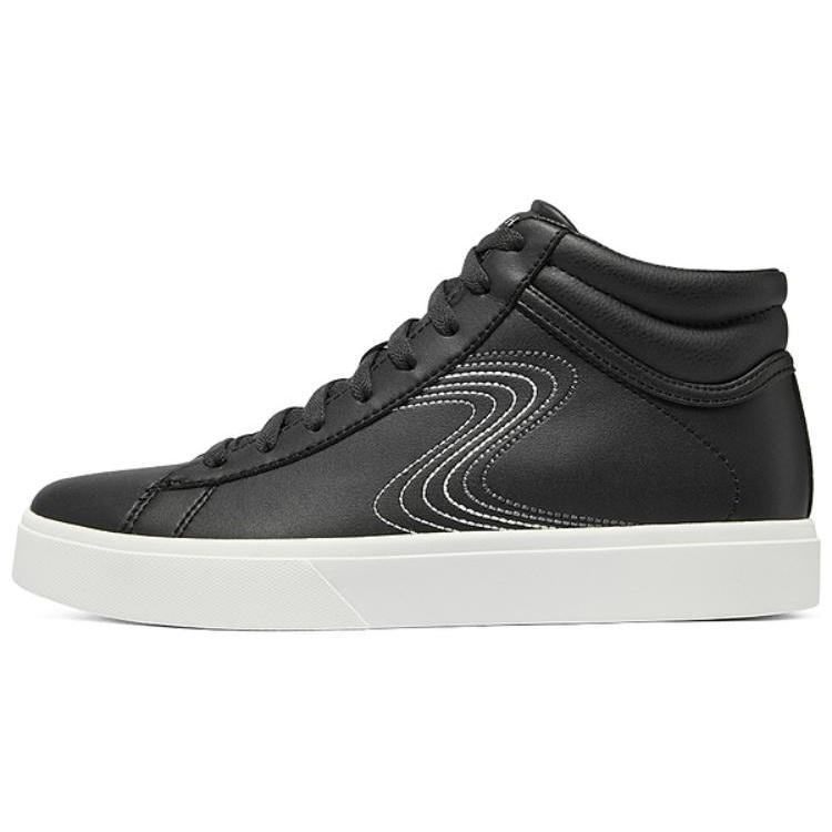 (WMNS) Skechers Casual High Top Shoes  Black White  Women s 185007-BKW EU 35