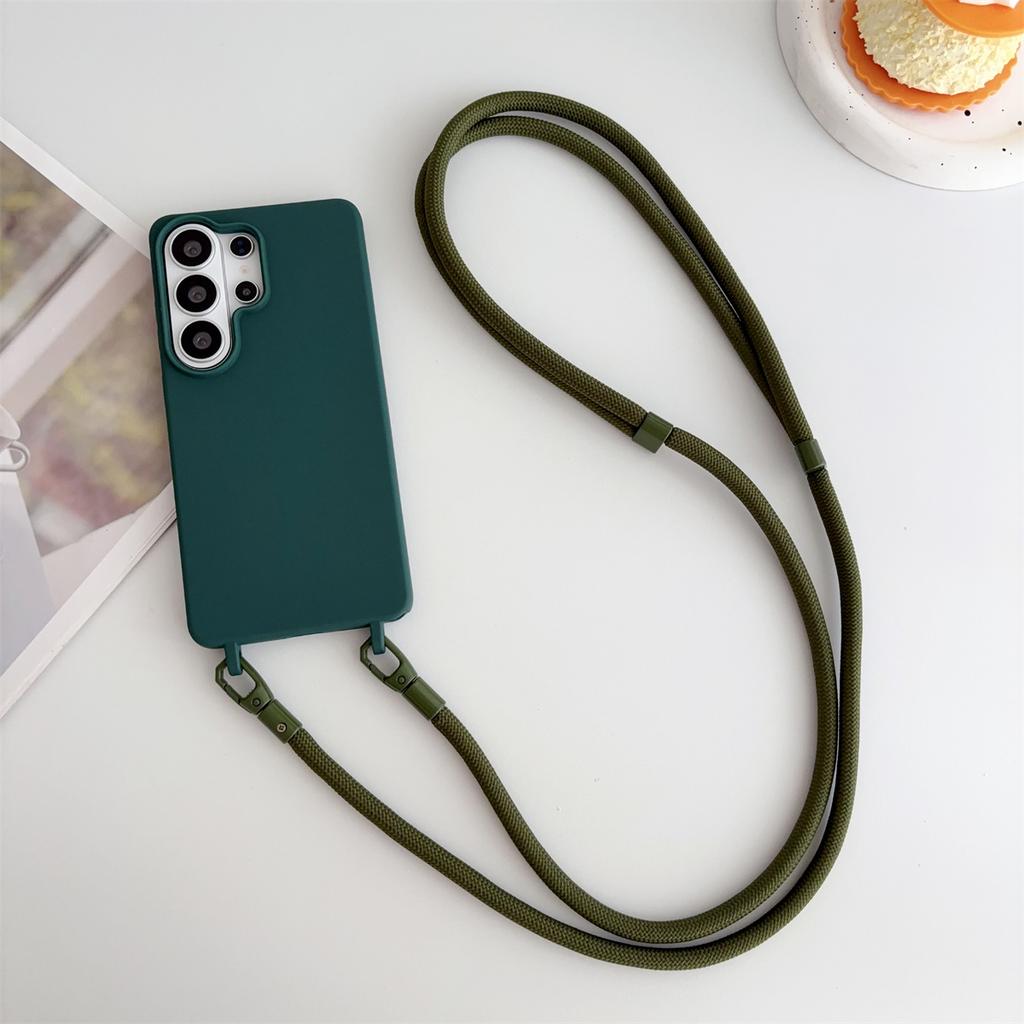 Crossbody Phone Case for Samsung Galaxy S26 Ultra S25 FE S24 S23 S22 S21 Plus A57 A37 A17 A07 A56 A36 TPU Silicone Soft Cover