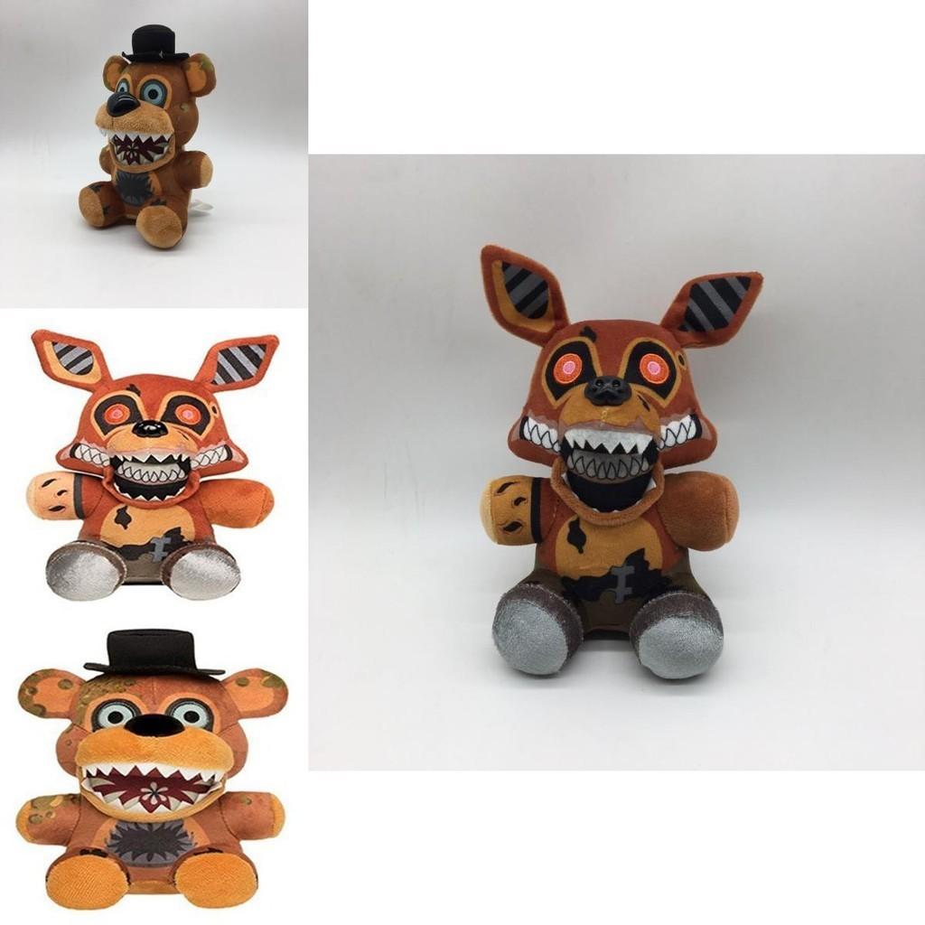 Freddy's Friends Plush Toy Cute Soft Stuffed Animal Chica Bonny Foxy 18cm Gift