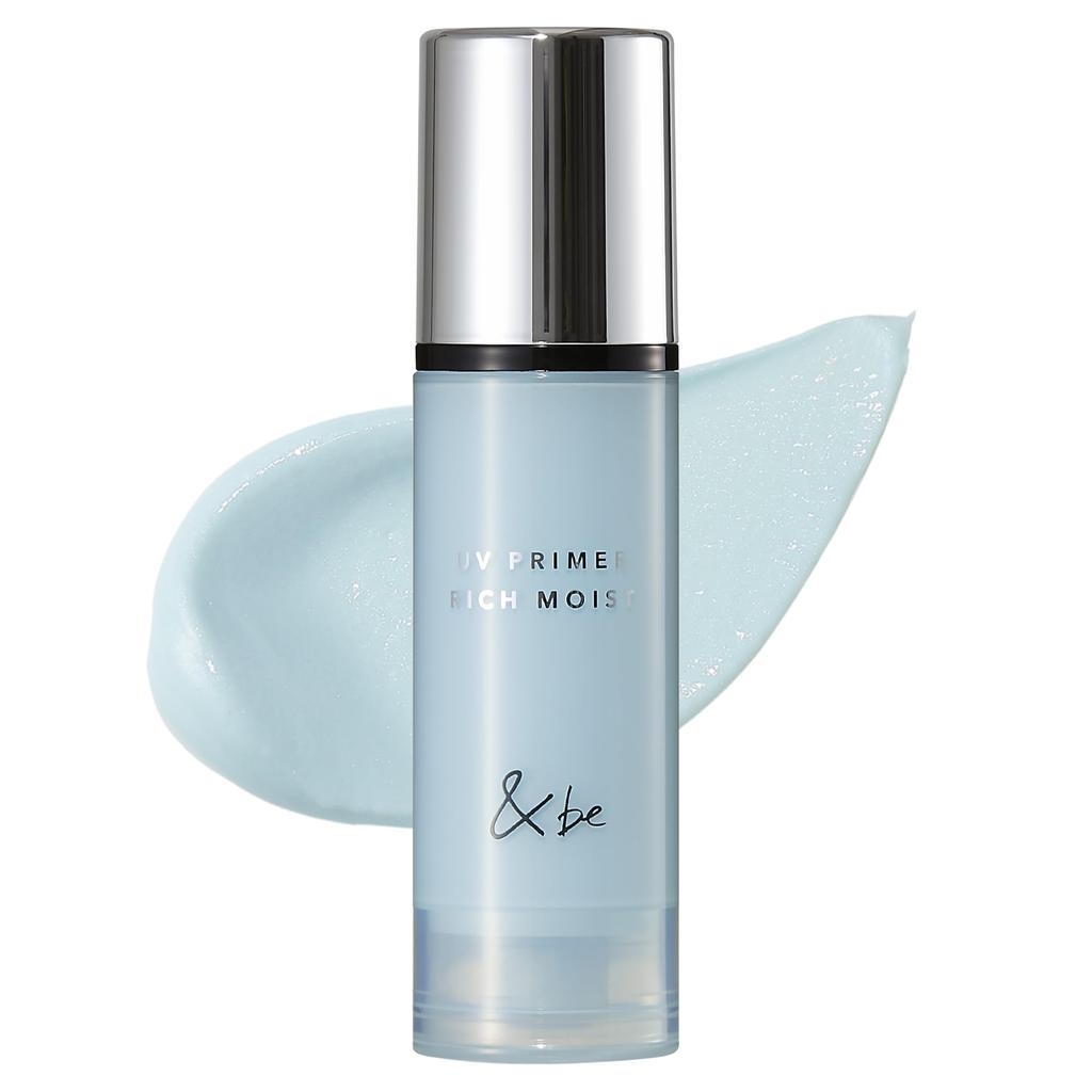 [Oficial] &be Primer UV Rich Moist Mini - Sky Glow SPF50+ PA++++ | Bază de Machiaj, Primer Corector Culoare