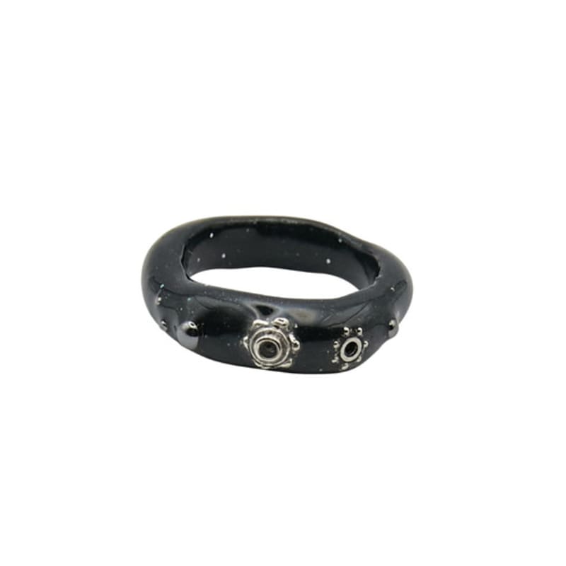 Nff Midnight Essence Ring-black