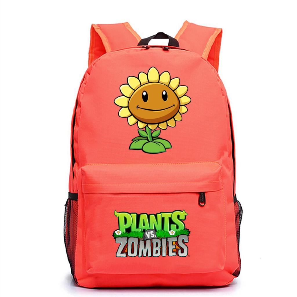 Game Merchandise Plants Vs. Zombies School Bag Casual Simple Backpack