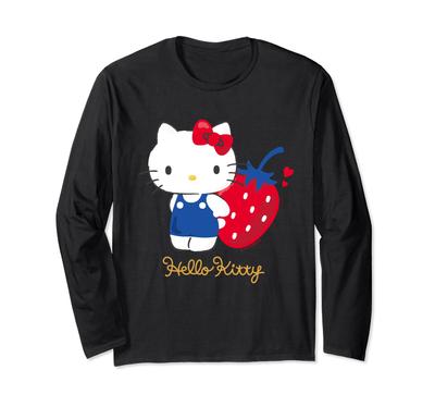 Hello Kitty Strawberry Long Sleeve T-shirt