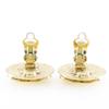 Chanel Earring Matelasse Vintage Plated Gold 30.2g Women Used