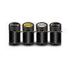 Jeep Tire Valve Stem Caps for Grand Cherokee, Compass, Wrangler, and Cherokee - Decorative Set