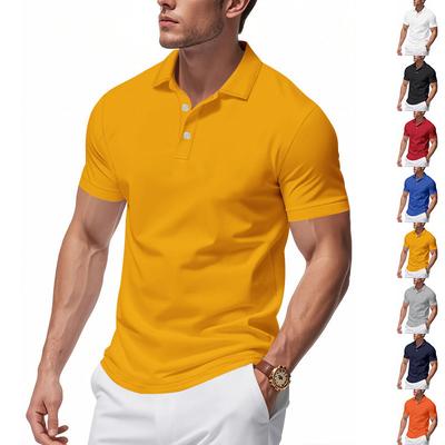 Men's Summer Leisure Culture Breathable Short Sleeved Shirt Top