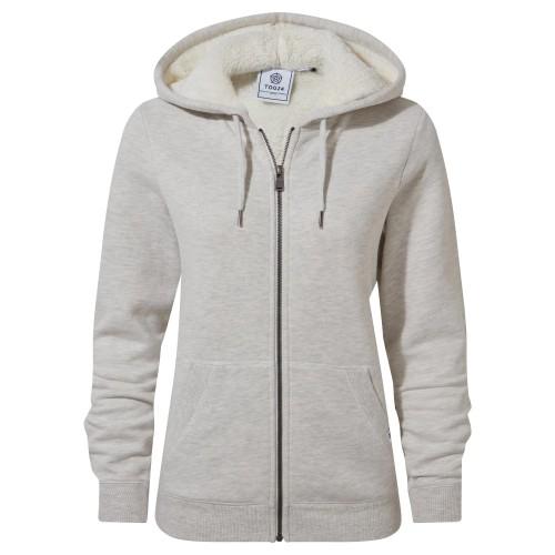 TOG24 feminino/feminino Finch Fleece forrado com capuz e zíper completo 22 UK