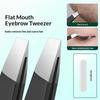 Stainless Steel 1/2/4 Piece Tweezer Set With Precision Tips Non Slip Handle Perfect For Eyebrow Shaping Facial Hair Removal