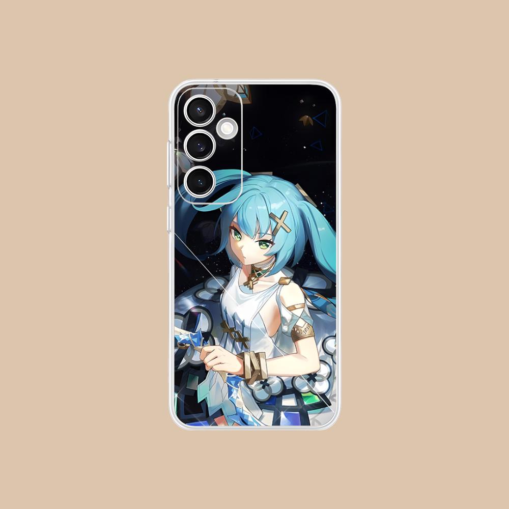 Game GI Faruzan Clear Mobile Phone Case for Samsung Galaxy S25 S24 S23 S22 S21Plus FE Ultra Colorful Cover