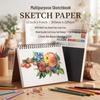 Popular 9x12 Inch Tearable Sketchbook for Quick Art Sketches