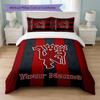 Juego de Ropa de Cama Personalizado Manchester United con Nombre y Texto 1 Funda Nórdica + 2 Fundas de Almohada Logo de Fútbol Regalo Personalizado para Ocasión Especial Decoración de Dormitorio