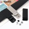 Meetee 2/5/10Pcs Metal Belt Clips Buckle Sheath Clip Clasp Wallet Key Hook Holster Waistband Belts Loop DIY Hardware Accessories