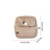 Pendant Small Makeup Lipstick Bag Large Capacity Mini Canvas Storage Bag  Travel