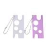 Universal Eyelash Glue Caps Opener Metal Essential Oil Bottle Opener Replacement Bottle Mouth Head Anti-Blocking Eyelash Tool
