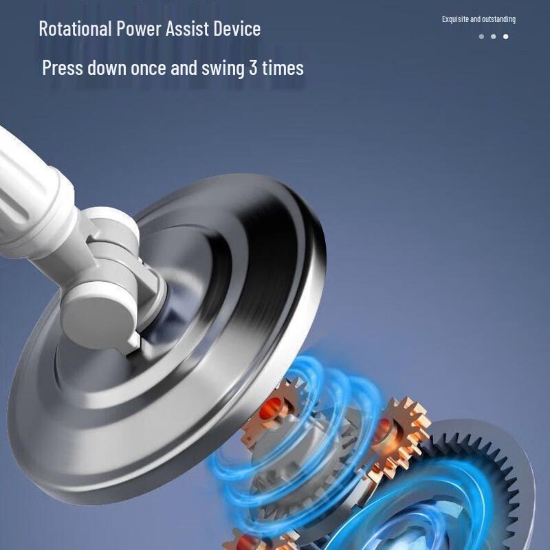 Changshen Automatischer Wischmopp mit Dual-Antrieb Eimer