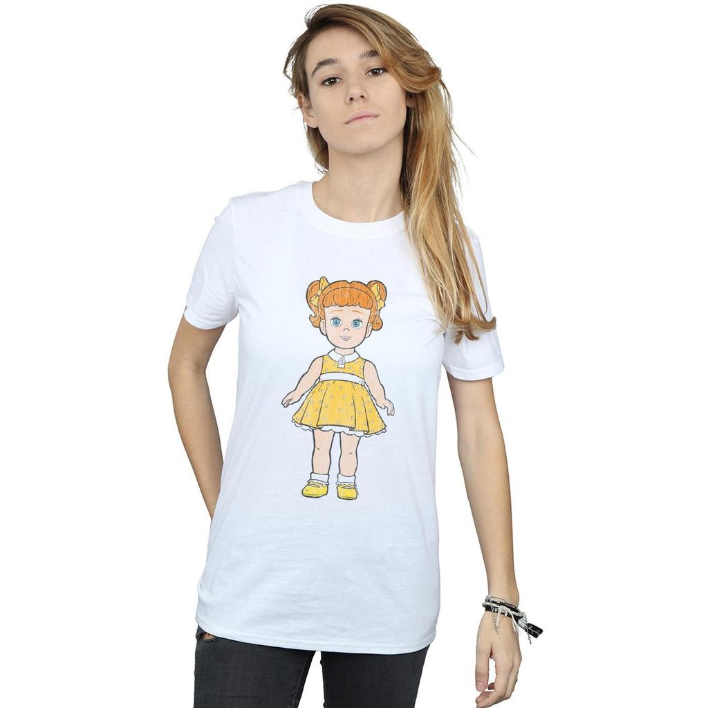 Disney Womens/Ladies Toy Story 4 Gabby Gabby Pose Cotton Boyfriend T-Shirt