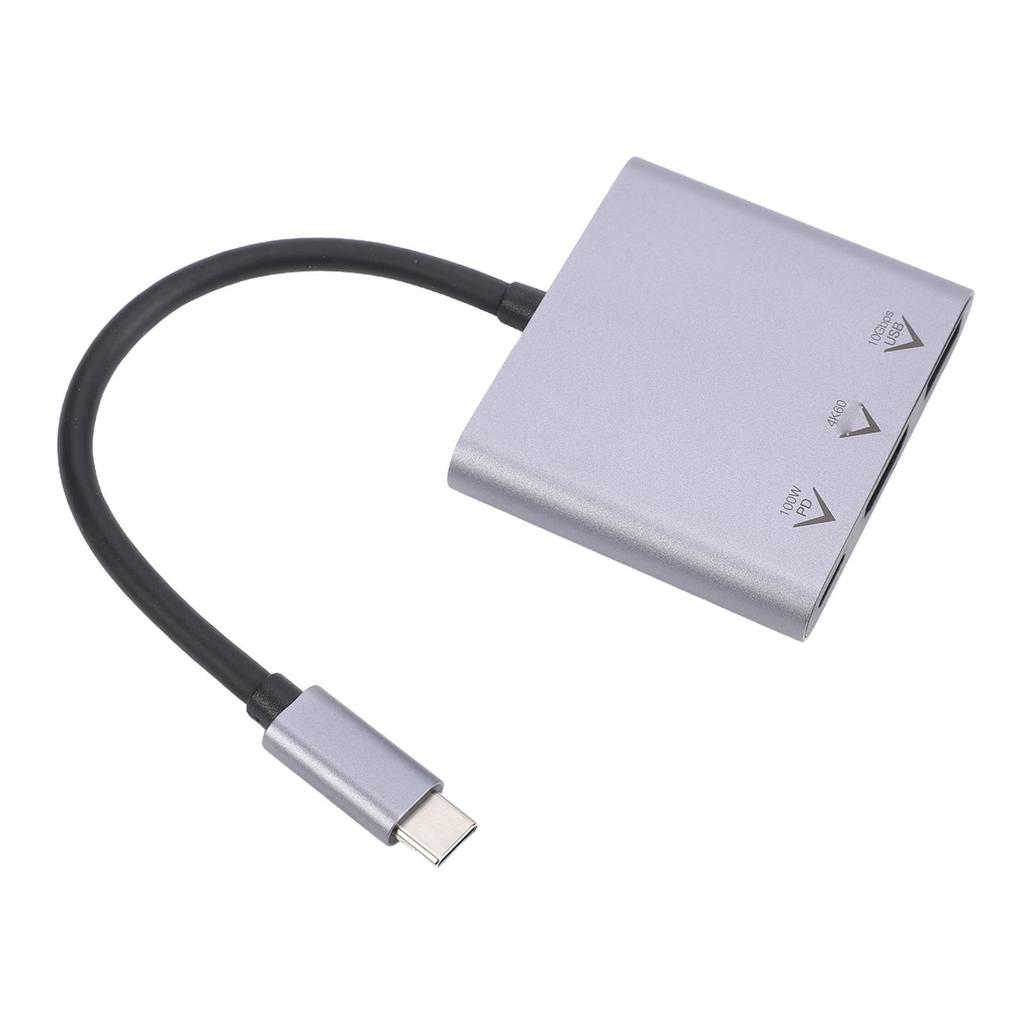 USB C Hub 3 in 1 Multiport Adapter 4K HD Multimedia Interface PD100W Port USB3.2 OTG Port Type C Docking Station for