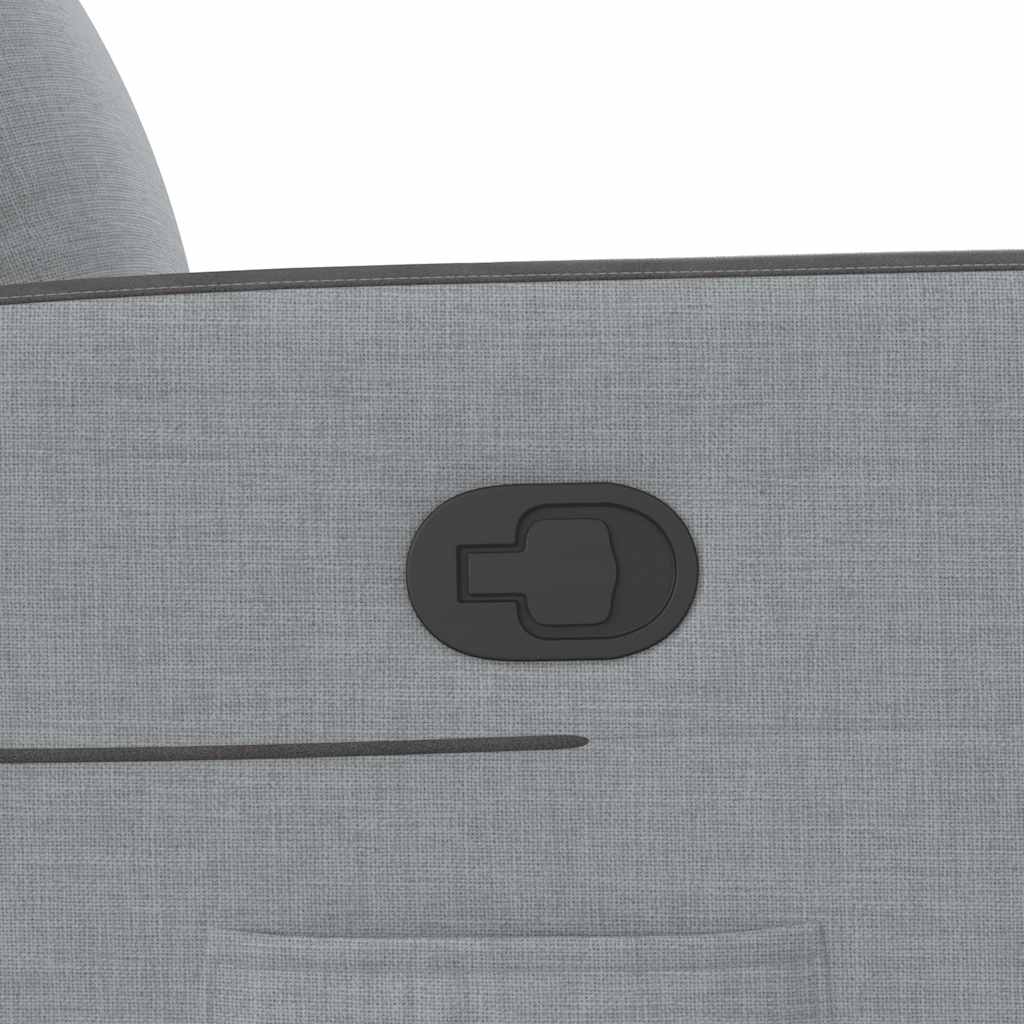 Relax Chair Light Grey Fabric