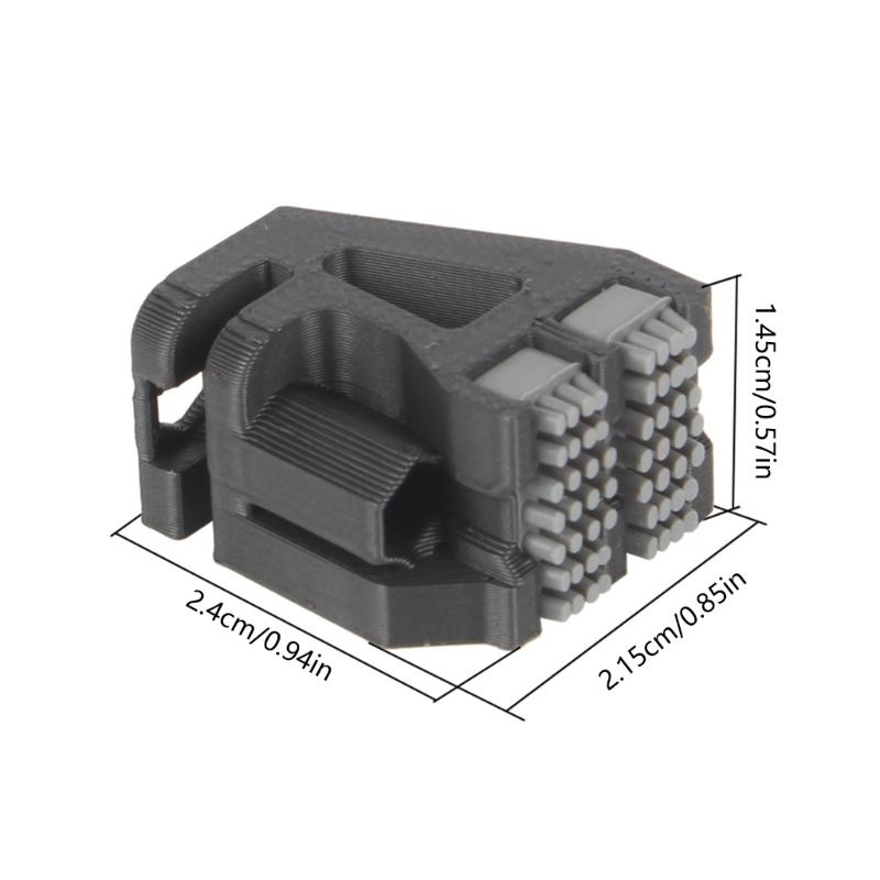 Double Brush Nozzle Cleaner Nozzle Wiper High Temperature Resistant To Extend 3D Printer Nozzle Life And Ensure Printing