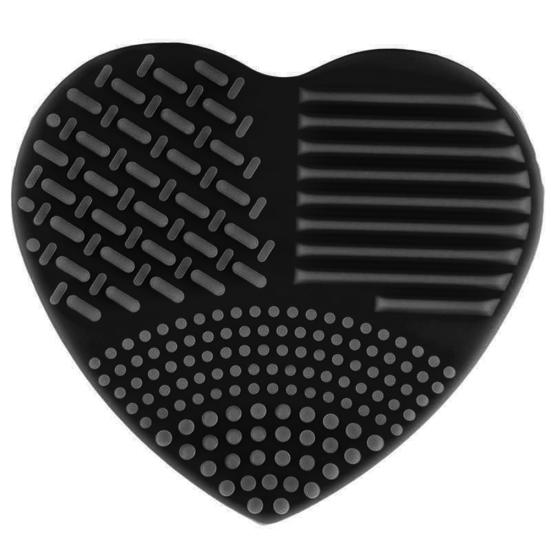Puntos Love Heart Wash Perii cosmetice Cleaner Silicon Makeup Tool Scrubber de curățare
