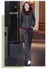 Tuta sportiva casual da donna Inverno 2025: Completo Giacca Calda con Cappuccio e Pantaloni Lunghi in Velluto #895.