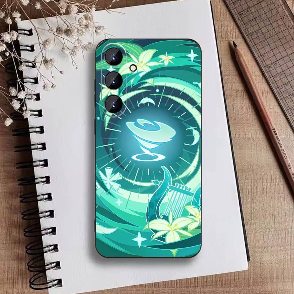 K-Kazuha Genshin K-Kaedehara Phone Case For Samsung Galaxy A73,A72,A71,A70,A52,A51 Others Soft Black Cover