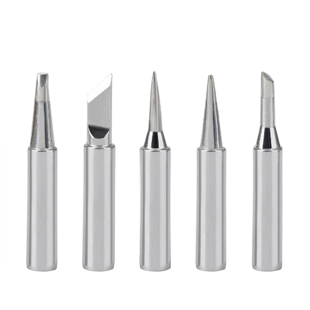 Silver Soldering Iron Tips SP40N WP35 ST Series Solder WLC100 WP25 WP30 Weller 42mm 5pcs Iron Tips Repair Tool