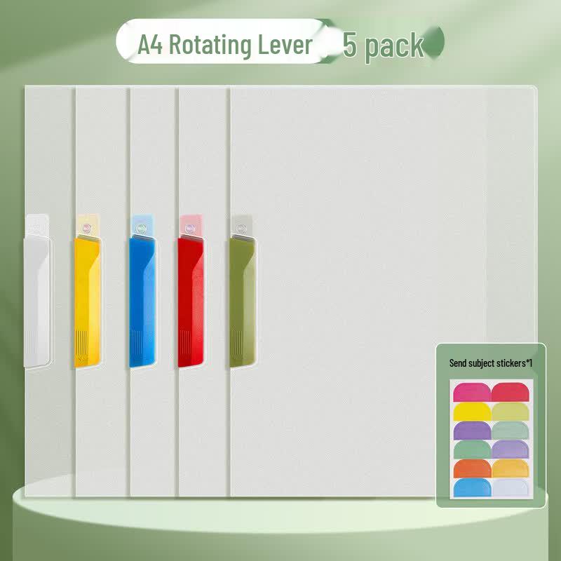 A4 Rotating Pull-Rod Document Folder