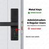 K20 Household Smart Electronic Door Lock with Tuya APP/IC Card/Password/ Key Unlock Biometric Fingerprint Door Lock