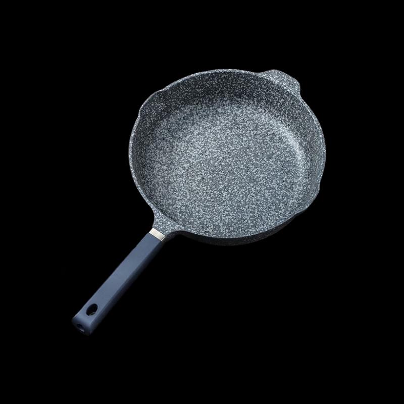 Zhang Xiaoquan 28cm Granite Non-Stick Wrought Iron Deep Frying Pan